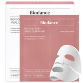 BIODANCE Bio-Collagen Real Deep Mask, Hydrating Overnight Hydrogel Mask, 34g x4ea