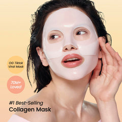 BIODANCE Bio-Collagen Real Deep Mask, Hydrating Overnight Hydrogel Mask, 34g x4ea