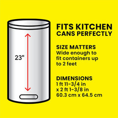 Glad Tall Kitchen Drawstring Trash Bags - Odor shield 13 Gallon White Trash Bag, 110 Count