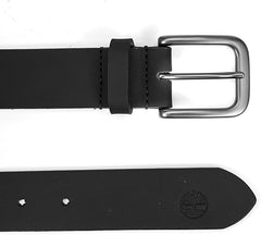 Timberland Men's 35mm Classic Buckle Leather Belt for Jeans