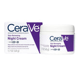 CeraVe Skin Renewing Night Cream, Niacinamide, Peptide Complex, and Hyaluronic Acid Moisturizer for Face