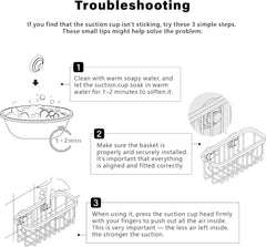 Sunny Point Never Rust Deluxe Kitchen Sink Sponge Holder Organizer with Adhesive Mount