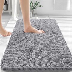 OLANLY Bathroom Rugs 30x20, Extra Soft Absorbent Chenille Bath Rugs