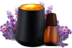 Air Wick Essential Mist Starter Kit, Diffuser + 1 Refill, Lavender and Almond Blossom, Air Freshener