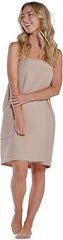 Turquaz Lightweight Knee Length Waffle Robes For Women Spa Bath Waffle