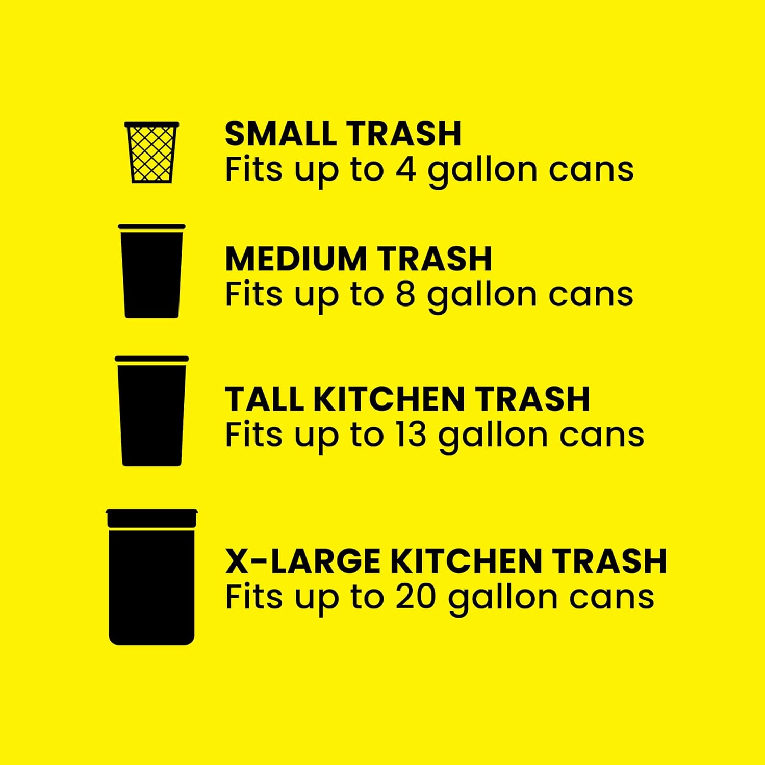 Glad Tall Kitchen Drawstring Trash Bags - Odor shield 13 Gallon White Trash Bag, 110 Count